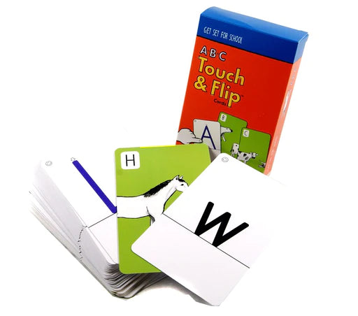 A-B-C Touch & Flip Cards (English)