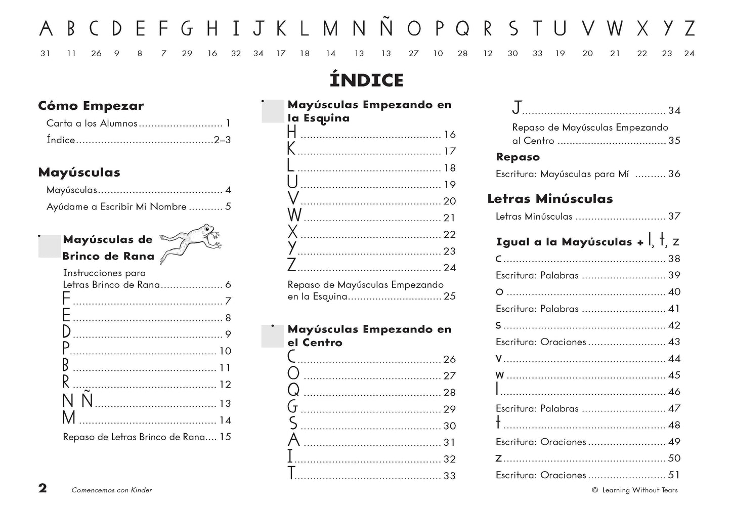 Print Writing Kit (Spanish)