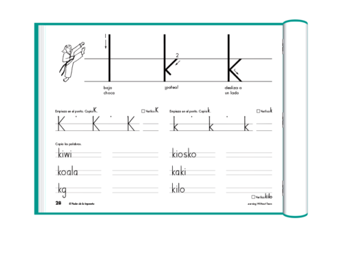 Workbook: El Poder de la Imprenta (Spanish)