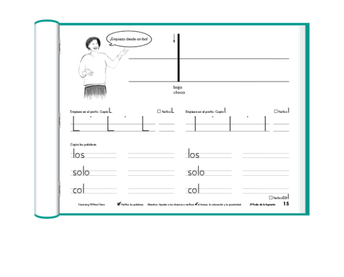Workbook: El Poder de la Imprenta (Spanish)