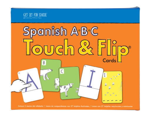 A-B-C Touch & Flip Cards (Spanish)